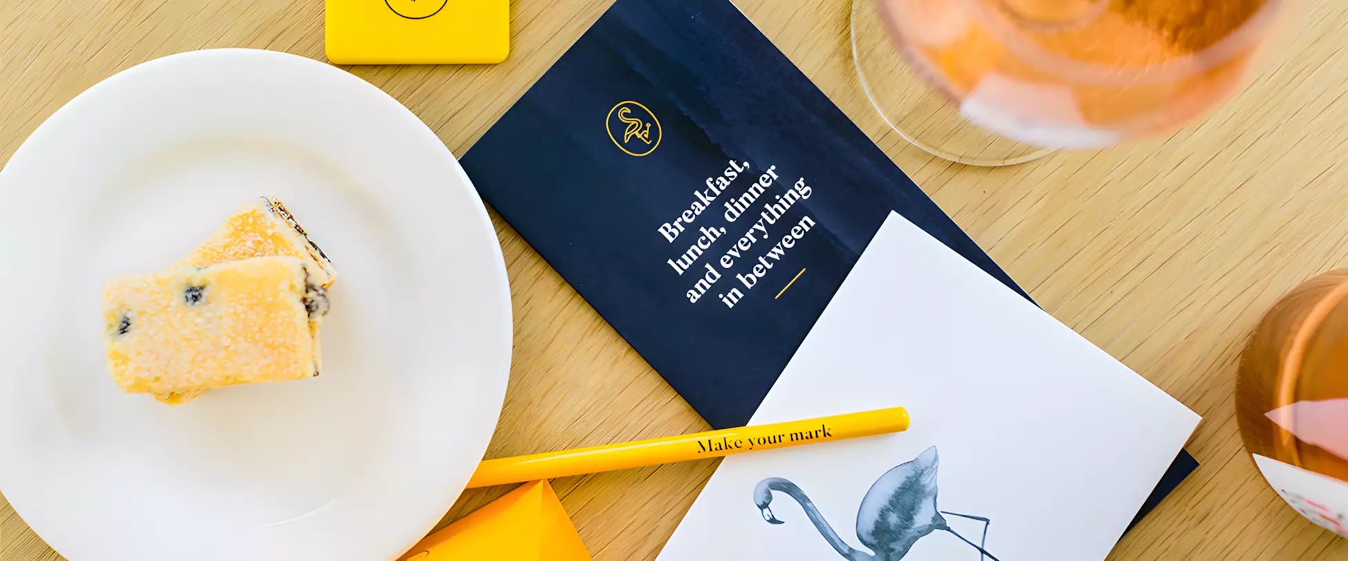voco® Leicester menus.